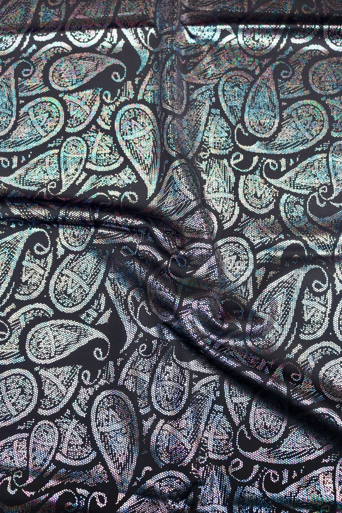 Lycra dupont Paisley Holográfico