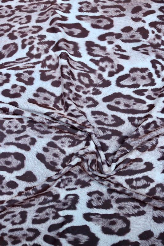 Lycra dupont Leopardo nieve