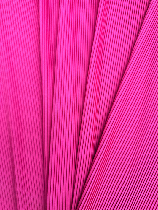 Pieza popelina Fucsia | Plisados Chile