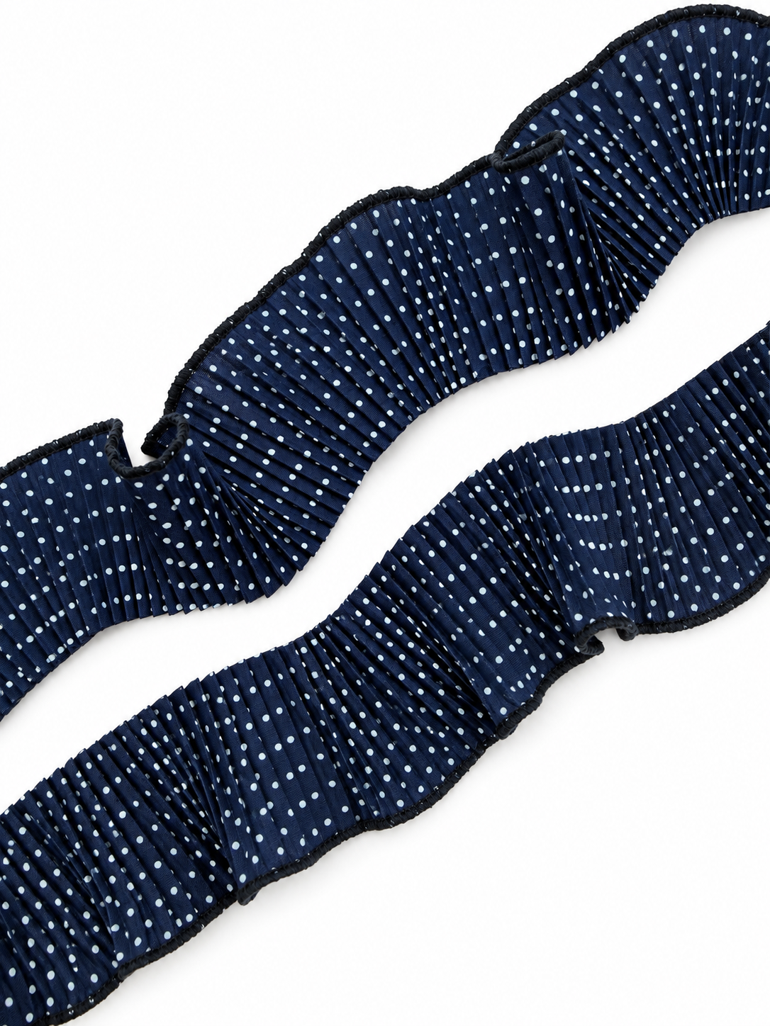 Tira plisada Marino dots