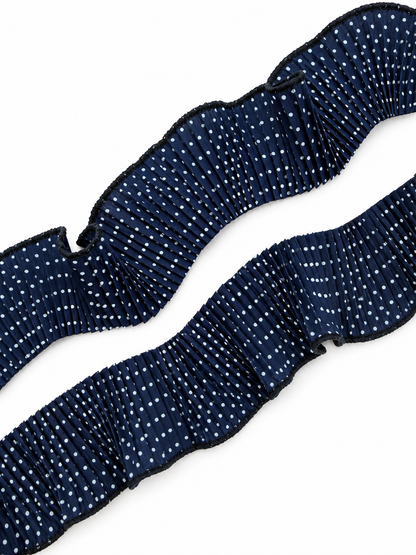 Tira plisada Marino dots