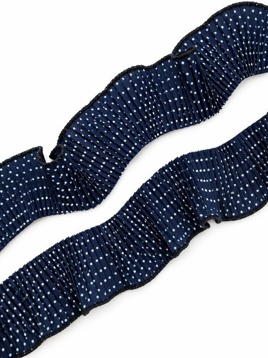 Tira plisada Marino dots