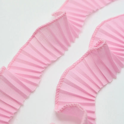 Mini plisado rosado