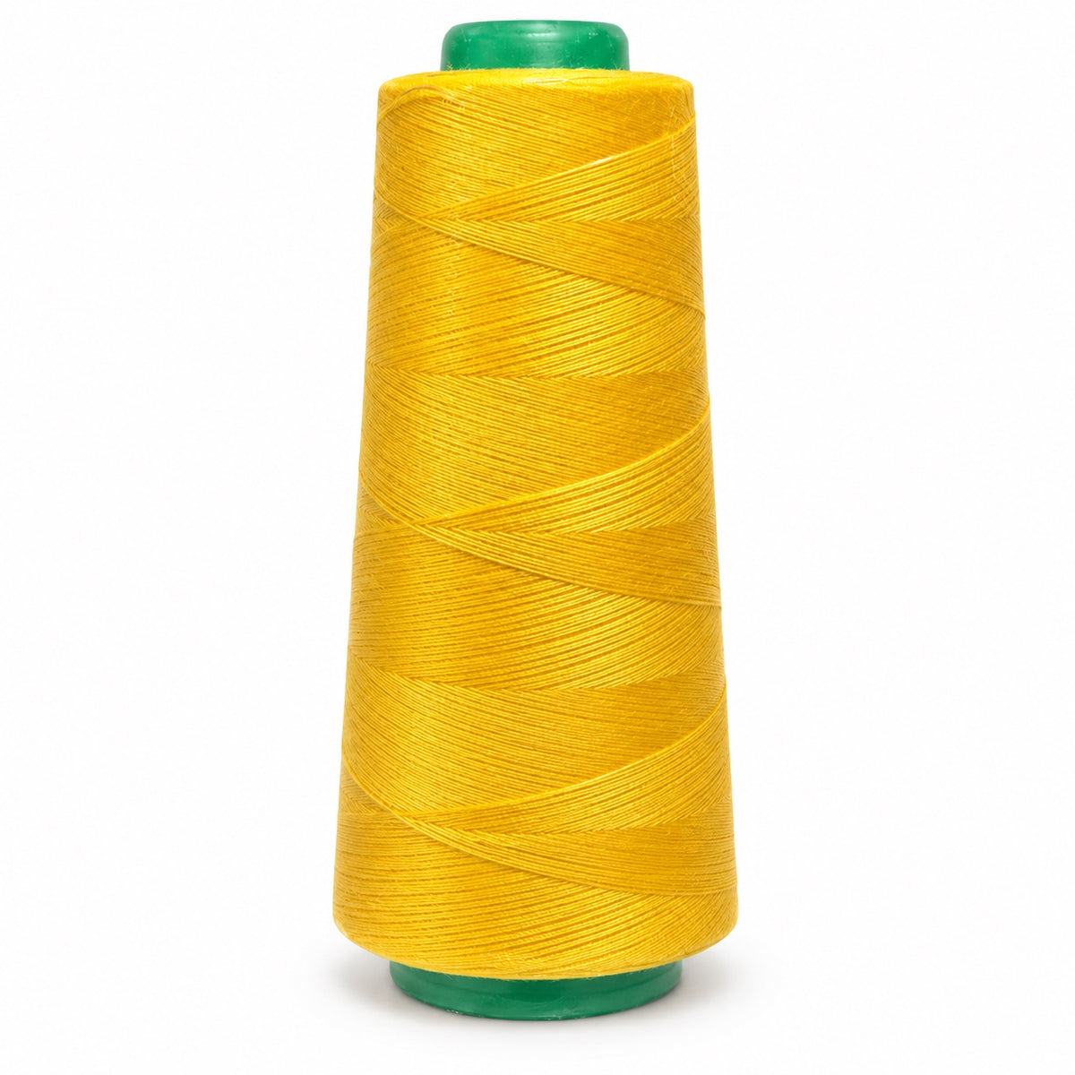 Cono de hilo amarillo oro de 2000 yardas