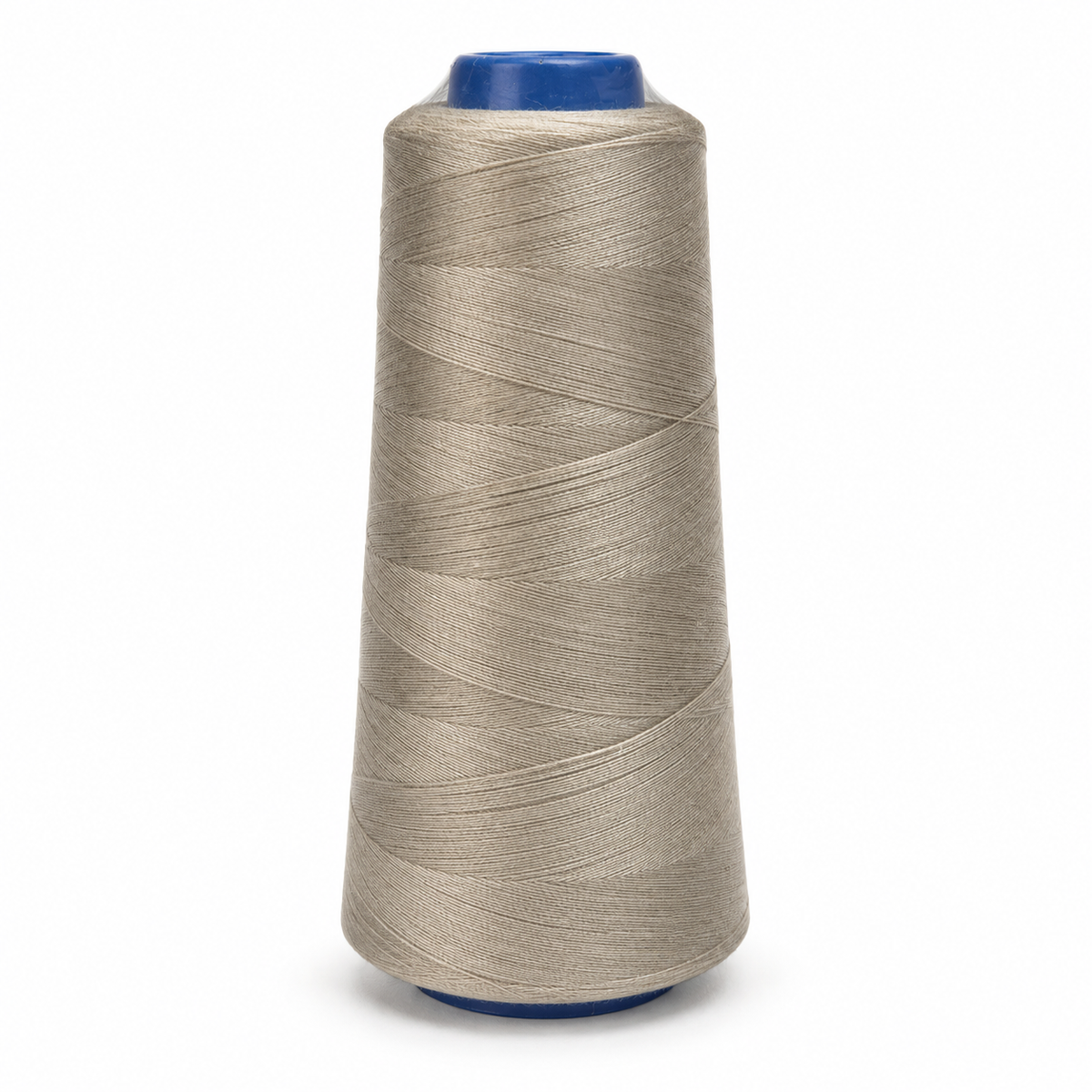 Cono de hilo gris beige de 2000 yardas