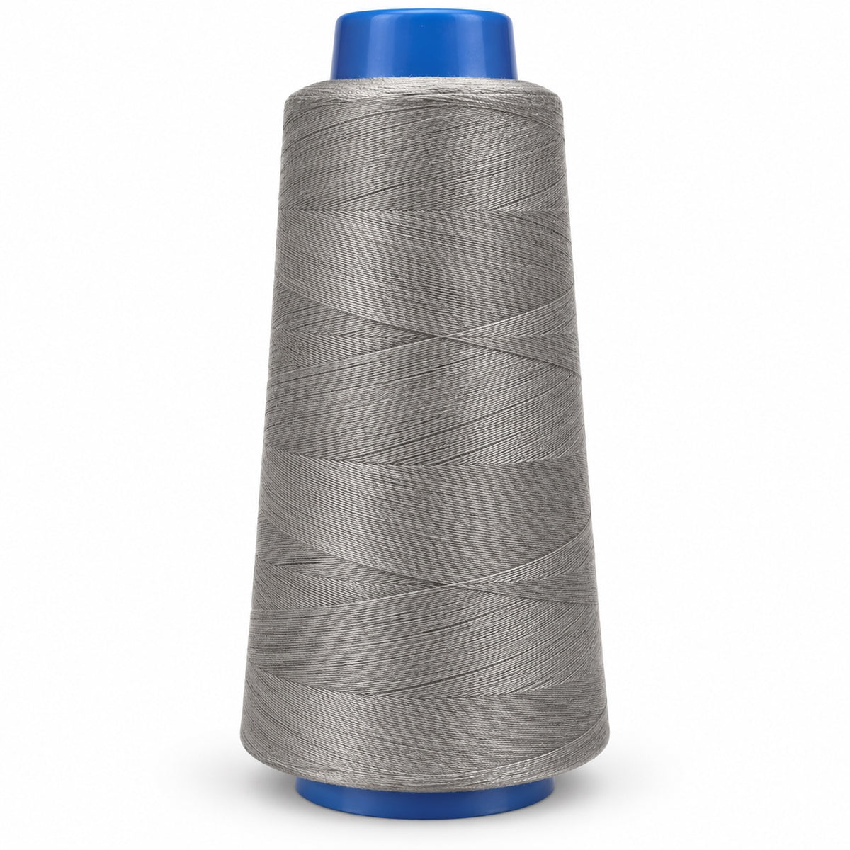 Cono de hilo gris plata de 2000 yardas
