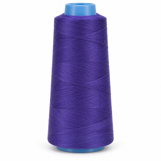 Cono de hilo morado de 2000 yardas