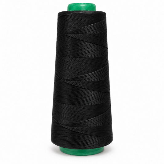 Cono de hilo negro de 2000 yardas
