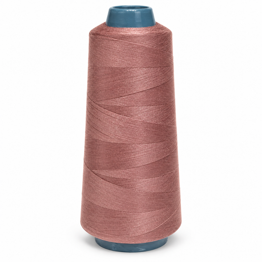 Cono de hilo rosado viejo de 2000 yardas