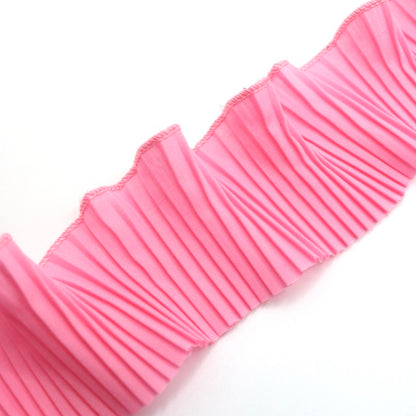 Plisado Popelina rosa Barbie