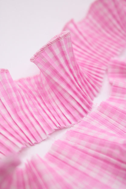 Tira popelina Vichy Rosa