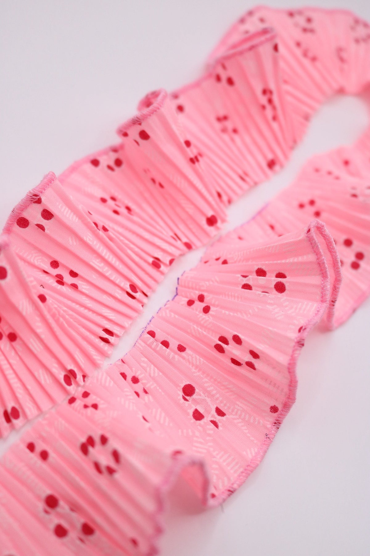 Plisado popelina Rosa Chicle