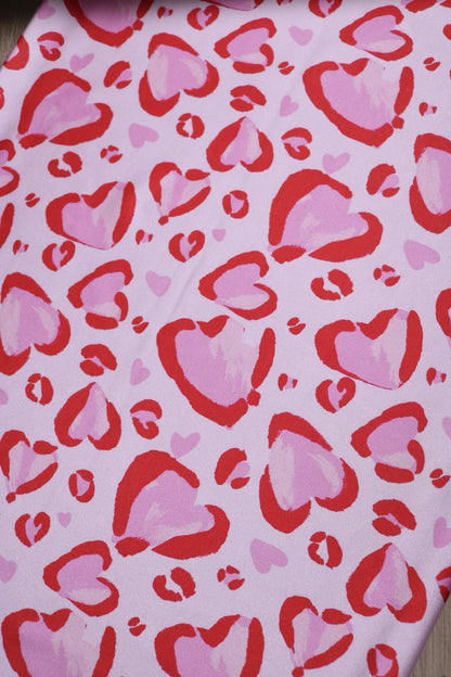 Lycra DuPont corazón rosa