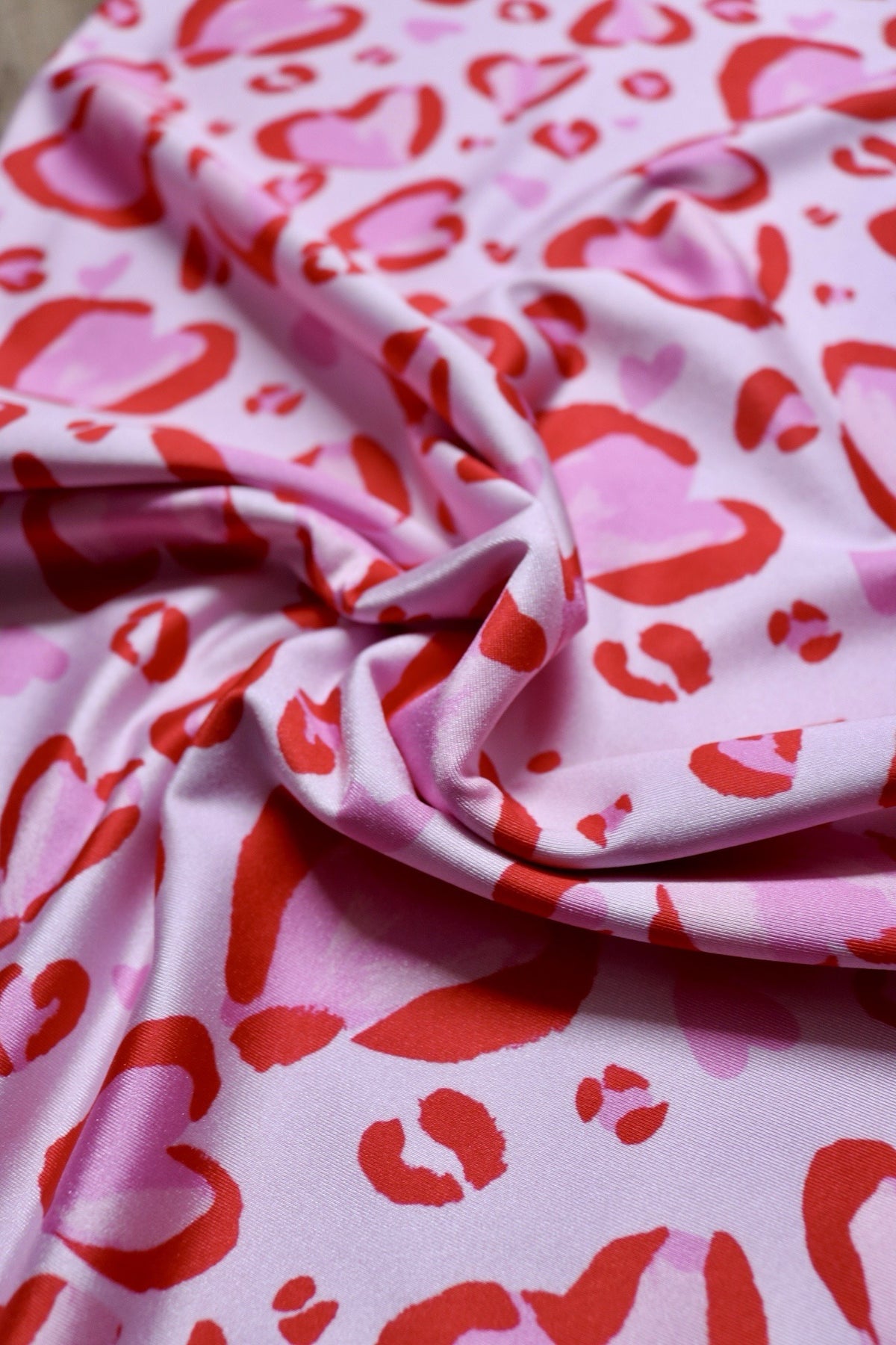 Lycra DuPont corazón rosa