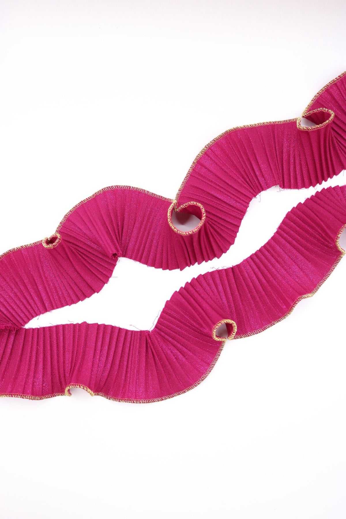 Tira magenta shine doré